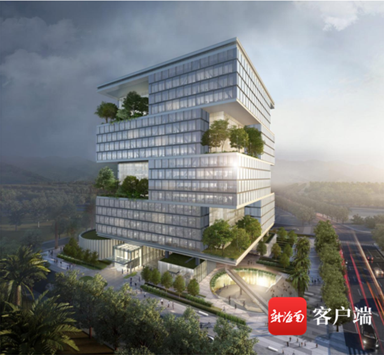 海口江东国际能源中心交易大厅达到交付使用条件， IoT赋能自贸港能源新基建